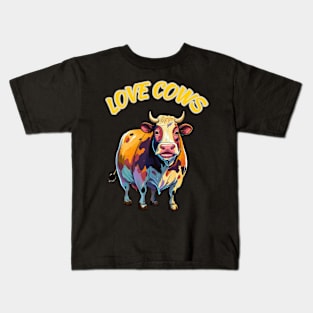 Love Cows Kids T-Shirt